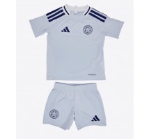 Leicester City Koszulka Trzecia dzieci 2024-25 Krótki Rękaw (+ krótkie spodenki)